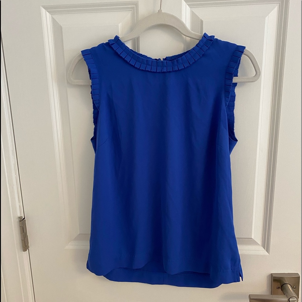 Jcrew blue top